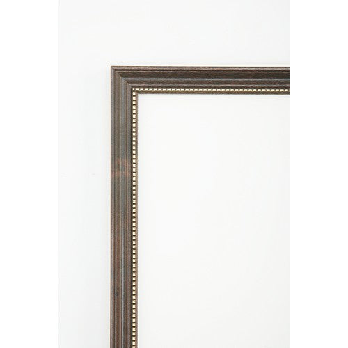 AbilityOne 7105014195322 Hardwood Frame, 8.5" x 11", Walnut With Gold Accents