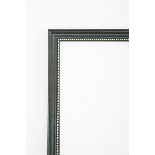 AbilityOne 7105014246473 KANDU Style F - Frames - Hardwood Finish, 8" x 10", 12 Per Box, Black with Gold Trim - 8" x 10" Frame Insert - Wall Mountable - Wood - Black, Gold