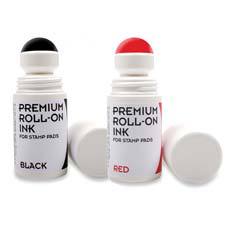 AbilityOne 7510001614240 SKILCRAFT Stamp Pad Ink Bottle - 1 Each - Fabric Pad - Red Ink - 2 fl oz