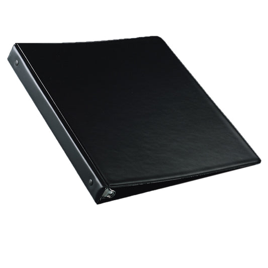AbilityOne 7510009845787 SKILCRAFT Ring Binder - 0.50" Binder Capacity - 3 x Ring Fastener - Black - Recycled - 32 Each