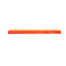 AbilityOne 7510015169247 SKILCRAFT Rosewood Desk Ruler - 12"Wood - 1 Each