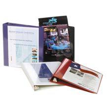 AbilityOne 7510014171882 SKILCRAFT Slant D-Ring View Binder - 1.5" Capacity - 1 Each - Blue