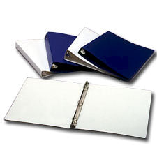 AbilityOne 7510014841757 SKILCRAFT 3-Ring Poly Binder - 0.5" Capacity - 1 Each - Blue