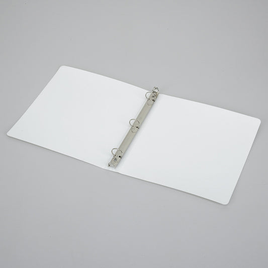 AbilityOne 7510014841759 SKILCRAFT Ring Binder - 1" Binder Capacity - 3 x Ring Fastener - Polyethylene - White - Recycled - 24 Each