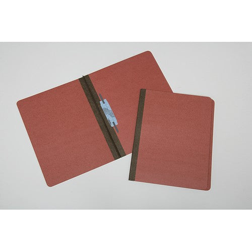 AbilityOne 7530002902009 SKILCRAFT File Folder - Pressboard, 1" Capacity, 1 1/2" Prong Fastener, Letter Size, Red - Letter - 8.50" Width x 11" Length Sheet Size - Prong Fastener - 1.50" Fastener Capacity for Folder - Straight Tab Cut - 25 pt. Folder Thic