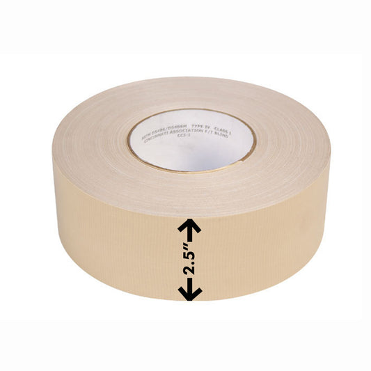 AbilityOne 7510015365709 SKILCRAFT Waterproof Tape - "The Original" 100 MPH Tape - 2 1/2", 16 per Case, Desert Tan - 2.50" Width x 60 yd LengthCloth Backing - 16 / Case - Desert Tan