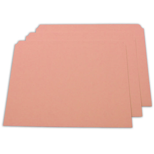AbilityOne 7530013649482 SKILCRAFT Straight Cut Stained File Folders - Letter Size, Pink - Letter - 8.50" Width x 11" Length Sheet Size - 11 pt. Folder Thickness - Paper Stock - Pink - Recycled - 100/Box