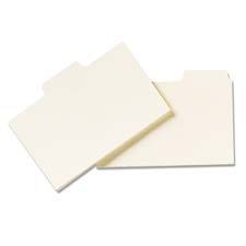 AbilityOne 7530014556059 SKILCRAFT Manila File Folder - Letter - 8.5" x 11" - 1/3 Tab Cut - 0.75" Expansion - 24 / Pack - 9.5pt. - Manila
