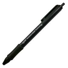 AbilityOne 7520015425950 SKILCRAFT EconoGard Antimicrobial Pen - Black Ink - Black Barrel - 12 / Dozen