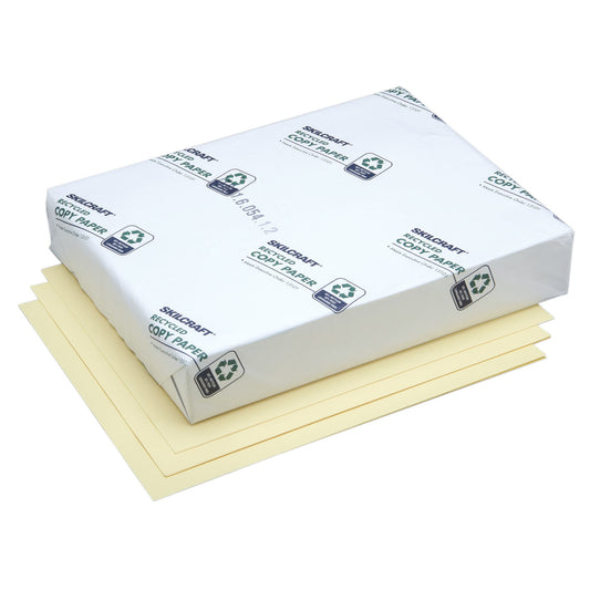AbilityOne 7530010719794 SKILCRAFT Bond Paper - For Laser, Inkjet Print - Letter - 8.50" x 11" - 20 lb Basis Weight - Recycled - 50% Recycled Content - 92 Brightness - 5000 / Box - Pink