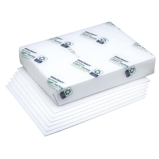 AbilityOne 7530012002206 SKILCRAFT Copy & Multipurpose Paper - Legal - 8.50" x 14" - 20 lb Basis Weight - Recycled - 50% Recycled Content - 10 Ream - White
