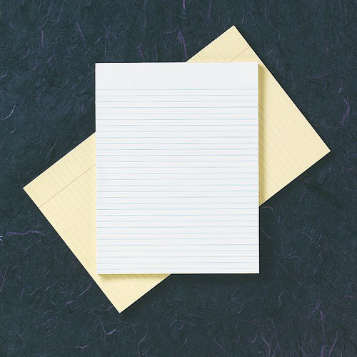 AbilityOne 7530015167571 SKILCRAFT Writing Pad - 8 1/2" x 11", Letter-Size, Without Margin, Canary - 100 Sheets - 16 lb Basis Weight - Letter 8.50" x 11" - 72 / Case - Canary Paper