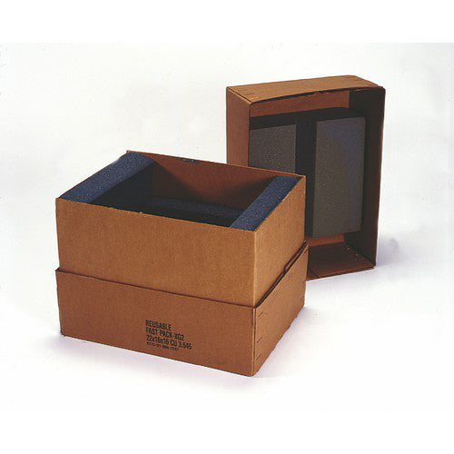 AbilityOne 8115010108956 Skilcraft Shipping Box - Horizontal Star Pack - 20" x 14" x 14", Brown - Brown - Electronic Equipment, Amplifier