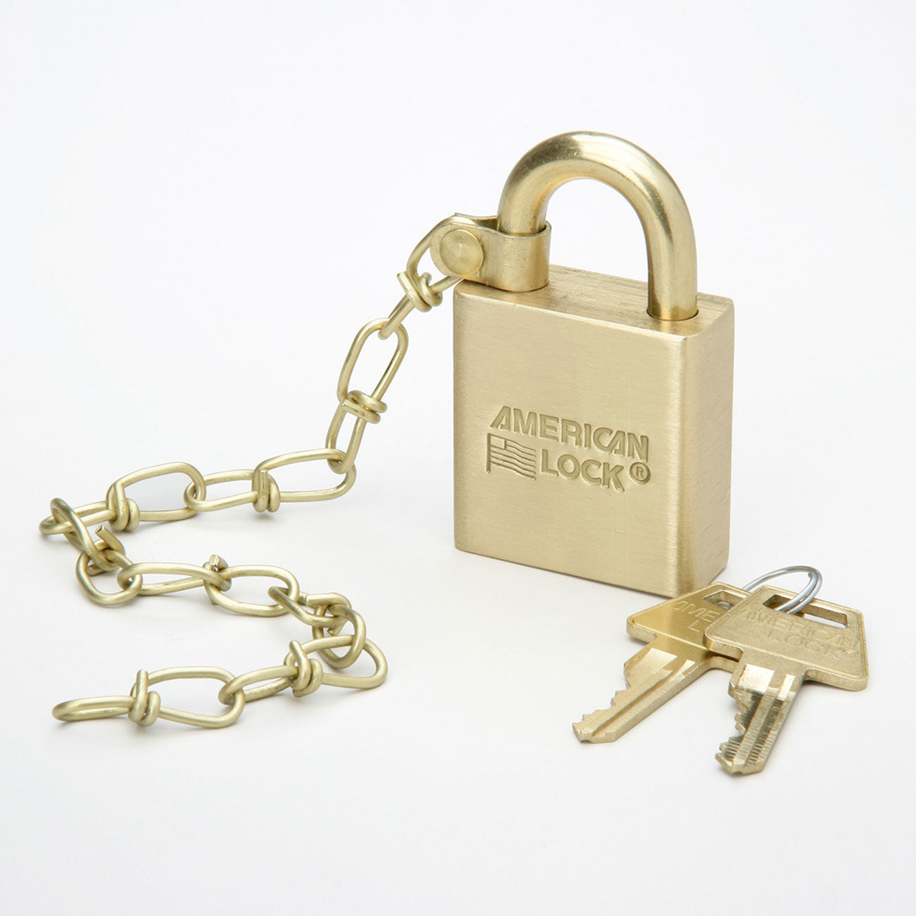 AbilityOne 5340015881646 SKILCRAFT Padlock - Master Keyed - Brass