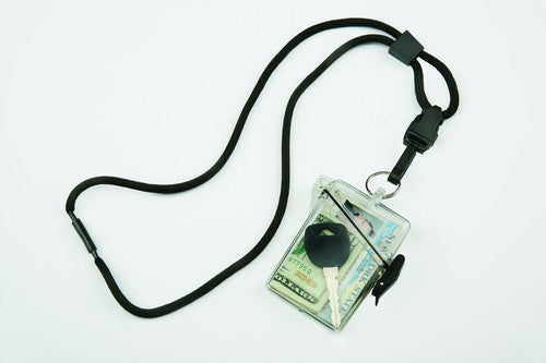 AbilityOne 8455016259782 Waterproof Multiple ID Holder with Neck Lanyard