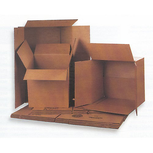 AbilityOne 8115004184656 Skilcraft Shipping Box - Weather Resistant - 12" x 12" x 20", Bundle of 25 - 25 / Bundle