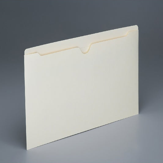 AbilityOne 7530016321018 SKILCRAFT Double-ply Tab Flat Manila File Jackets - Legal - 8 1/2" x 14" Sheet Size - Straight Tab Cut - 11 pt. Folder Thickness - Manila - Manila - Recycled - 100 / Box
