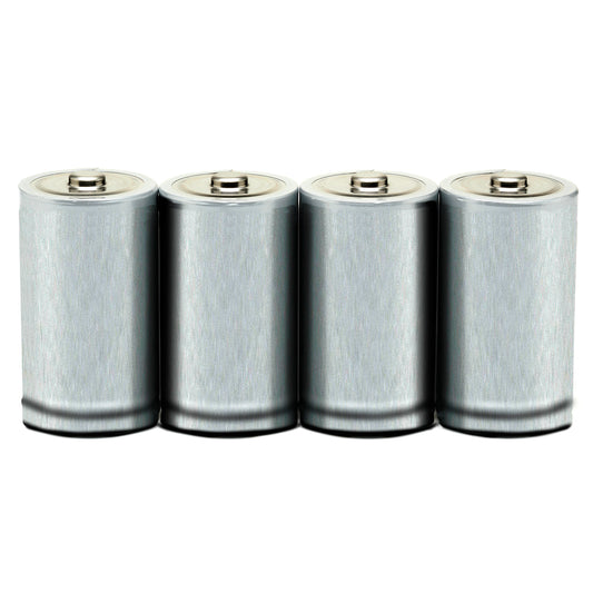 AbilityOne 6135014468310 Akaline D Battery, Nonrechargeable, 4 Pack"