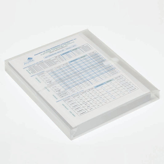 AbilityOne 7520016616681 SKILCRAFT Hook-n-Loop Side-loading Expansion Envelope Clear