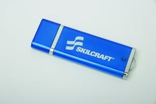 AbilityOne 7045015584994 SKILCRAFT 16GB USB 2.0 Flash Drive with 256-bit AES Encryption - 16 GB - USB - External