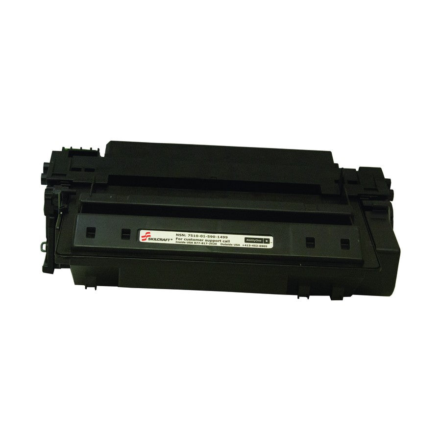 AbilityOne 7510016603727 Toner Cartridge, Remanufactured, Standard Yield, Black, HP LaserJet 2400 / 2420 / 2430 Compatible