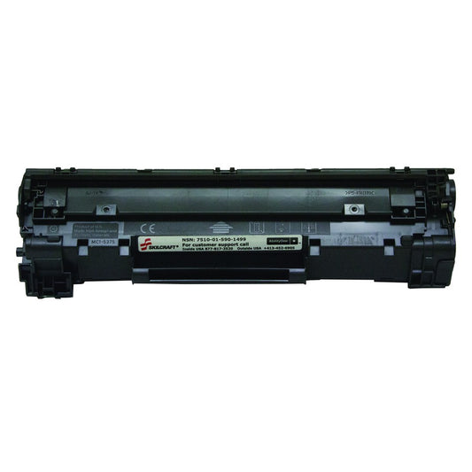 AbilityOne 7510016603732 Toner Cartridge, Remanufactured, Standard Yield, Black, HP LaserJet 400 PRO, CF280X Compatible