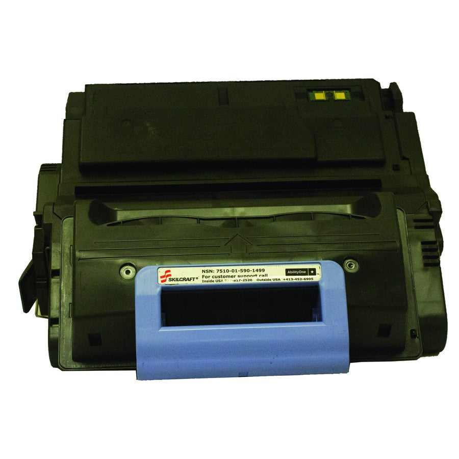 AbilityOne 7510016603733 Toner Cartridge, Remanufactured, Standard Yield, Black, HP LaserJet 4345 Compatible