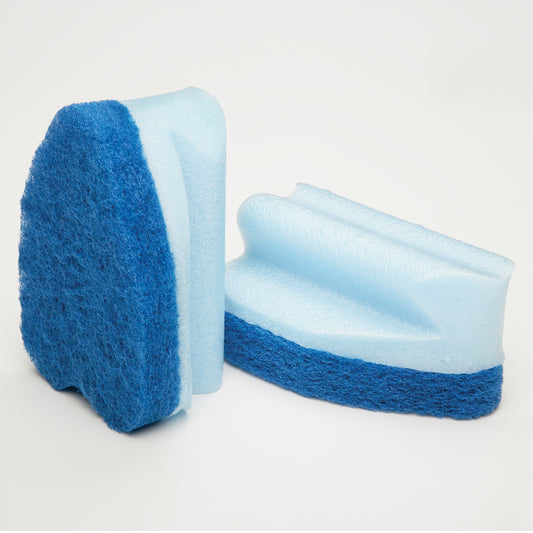 AbilityOne 7920016203634 SKILCRAFT Non-Abrasive Tub and Shower Scrubber, 6"L x 4-1/8"W x 2-1/2"H. 12"