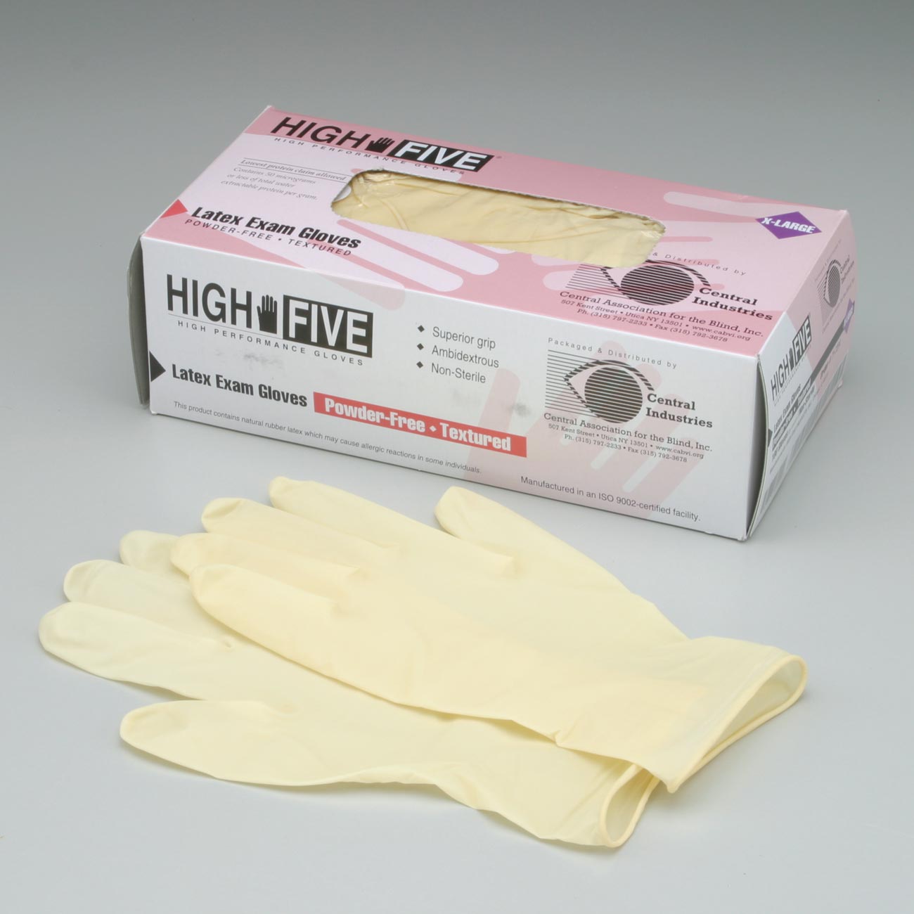 AbilityOne 651500NIB0310 SKILCRAFT Examination Gloves - Cream - Latex - Tear Resistant, Puncture Resistant, Powder-free