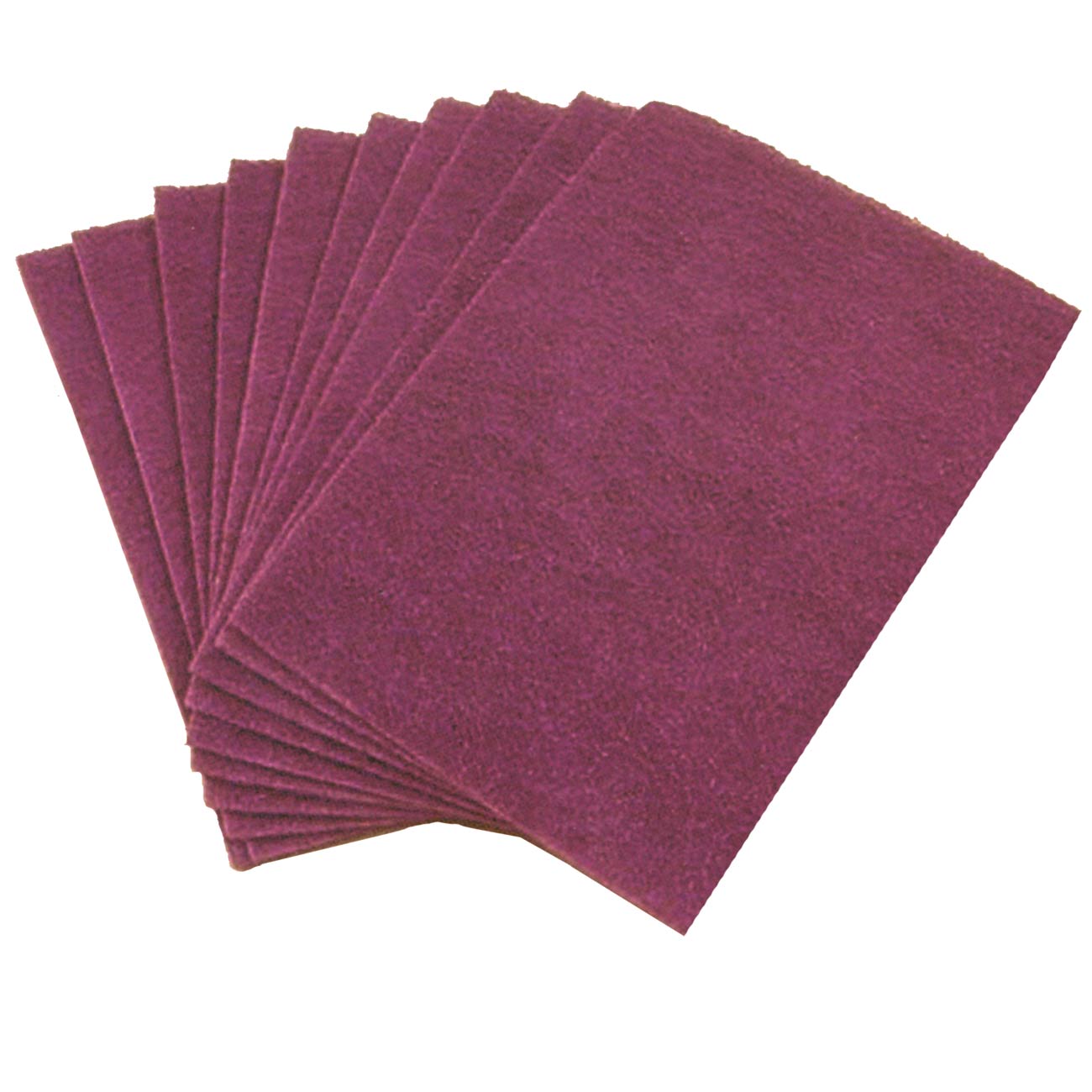 AbilityOne 7920000452940 SKILCRAFT Scouring Pad - 6" x 9" x 375 mil - 20/Box - Nylon - Maroon