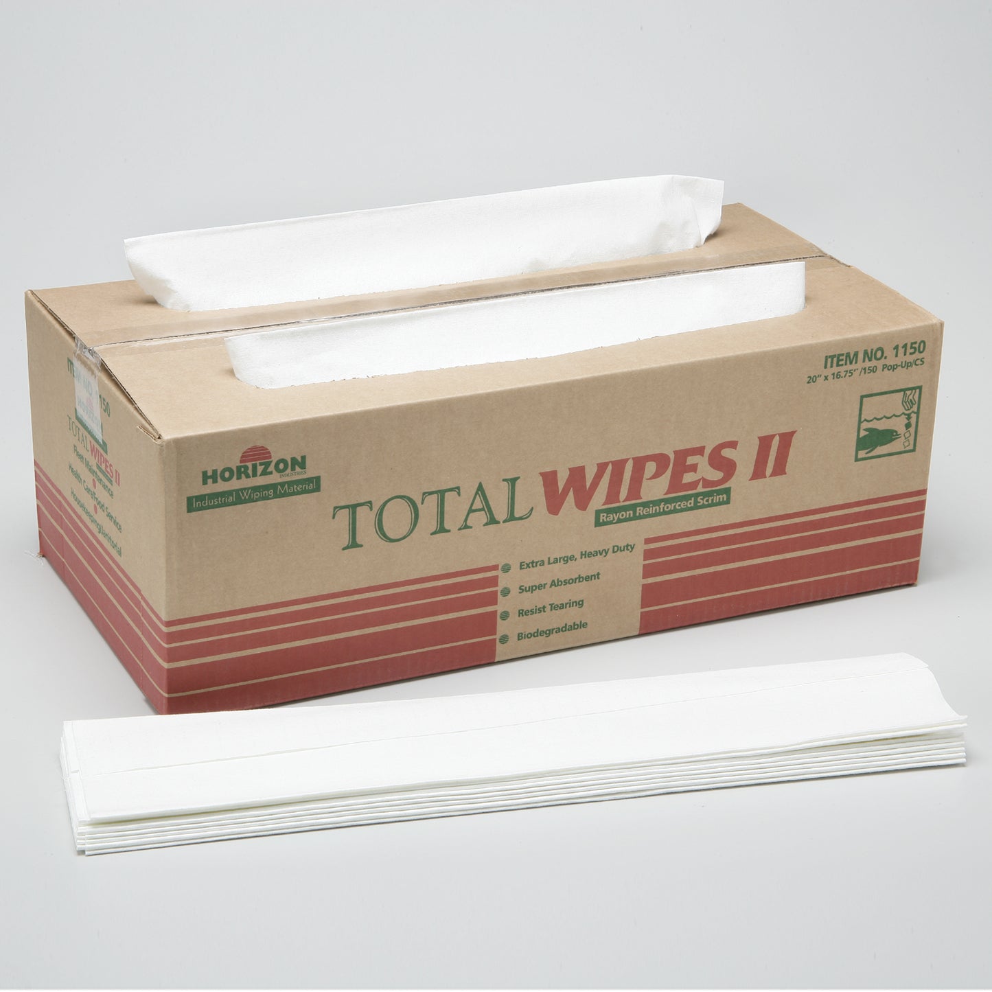 AbilityOne 7920014545879 Total Wipes II 2-Ply Cleaning Towel