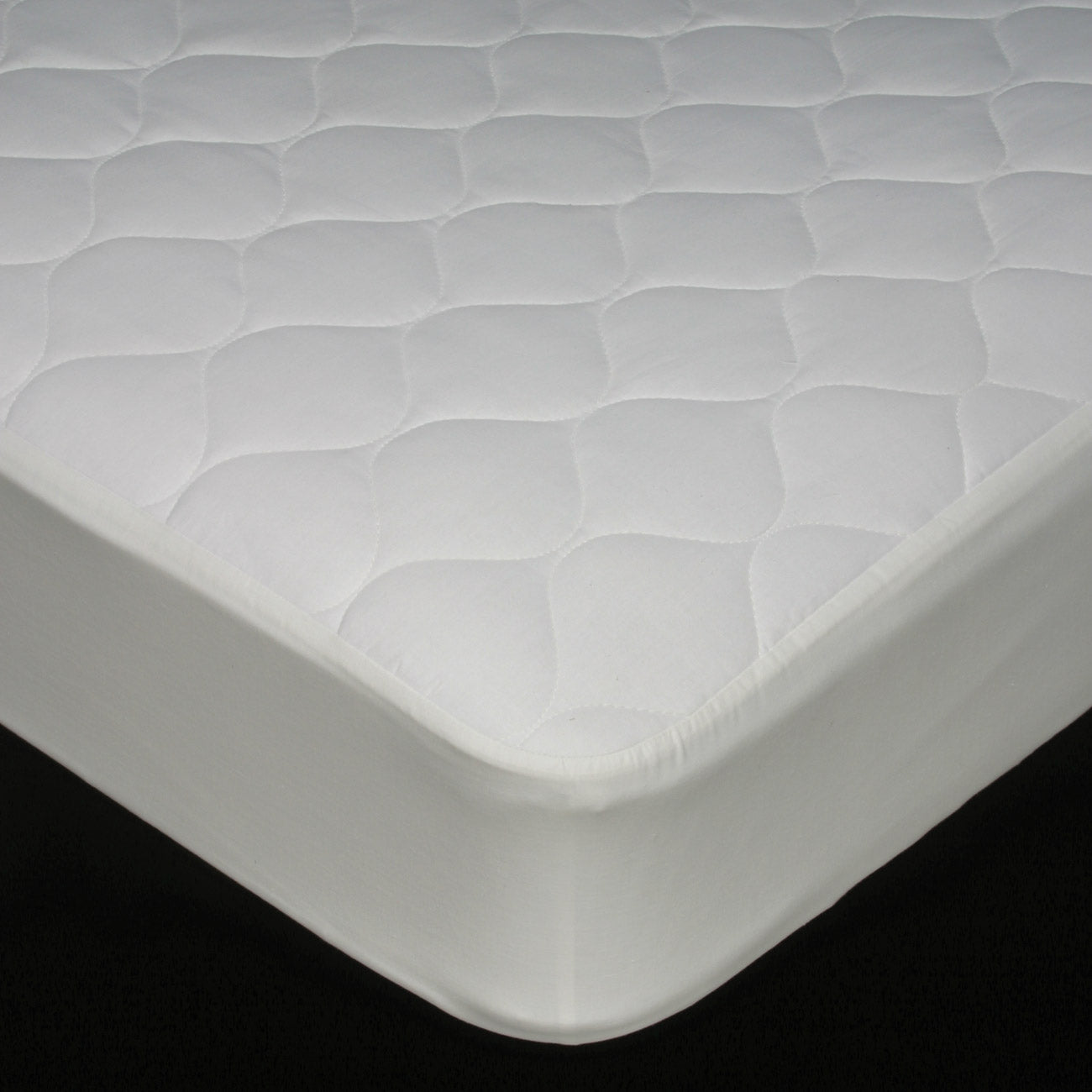 AbilityOne 7210013063244 SKILCRAFT Matress Pad - 36" Width x 75" Length - Bleached White