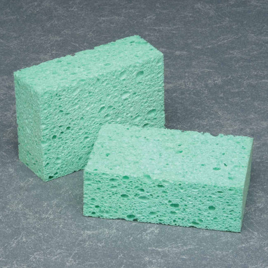 AbilityOne 7920005598463 SKILCRAFT Cellulose Sponge - 3 5/8" x 5 3/4" x 1 3/4", Green - 3.6" x 5.8" x 1.8" - 60/Box - Cellulose - Green