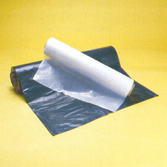 AbilityOne 8135005796487 SKILCRAFT Plastic Sheeting - 20' x 100', Nominal Gauge: 6.00, Black - 20 ft Width x 100 ft Length - 0.1 mil Thickness - Water Resistant, Vapor Resistant, Dust Resistant - Plastic, Polyethylene - Black