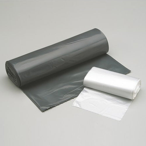 AbilityOne 8105015171378 Coreless Roll Can Liners, Linear Low Density, Medium-Duty, Gray, 40" x 46" - 125/BX