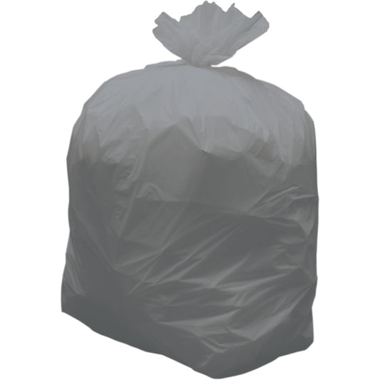 AbilityOne 8105015171375 Coreless Roll Can Liners, Linear Low Density, Medium-Duty, 30" x 36", Gray - 250/BX