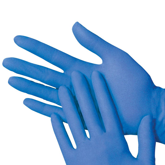 AbilityOne 651500NIB0311 SKILCRAFT Examination Gloves - Nitrile - Chemical Resistant, Powder-free, Latex-free - 100/Box