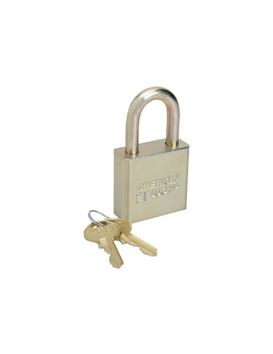 AbilityOne 5340015881036 American Lock A5200GLN Padlock - Keyed Different - Steel Body, Boron Shackle