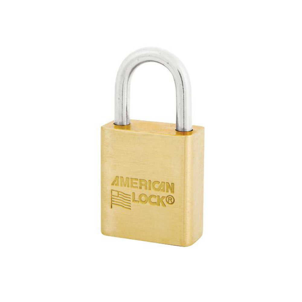 AbilityOne 5340016469995 Skilcraft A5200GLNKAS5 Padlock Set of 5 - Keyed Alike - Steel Body, Hardened Boron Shackle