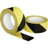AbilityOne 7510016174251 SKILCRAFT Floor Safety Striped Marking Tape - 2" Width x 36 yd Length - 3" Core - Plastic, Vinyl - Rubber Backing - Flexible, Biodegradeable, Adhesive, Pressure Sensitive, Heavy Duty - 1 / Roll - Yellow, Yellow