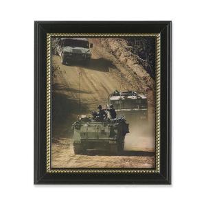 AbilityOne 7105014588210 SKILCRAFT U.S. Military Army Frame Picture - 8.50" x 11" Frame Size - Wall Mountable - Horizontal, Vertical - Hanger - 1 Each - Wood