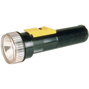 AbilityOne 6230001631856 SKILCRAFT 3-Way Waterlight Flashlight - Bulb - D - PlasticBody - Black, Yellow, Clear