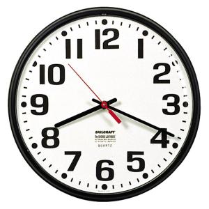 AbilityOne 6645013897944 SKILCRAFT Slimline Wall Clock - Analog - Quartz