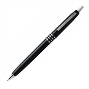 AbilityOne 7520009357135 SKILCRAFT Retractable Ballpoint Pen - Fine Point Type - Refillable - Black - Black Barrel - 1 Dozen