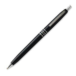 AbilityOne 7520009357136 SKILCRAFT Retractable Ballpoint Pen - Medium Point Type - Refillable - Black - Black Barrel - 1 Dozen