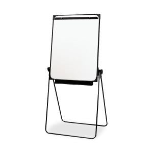 AbilityOne 7520014244867 SKILCRAFT Dry Erase Display and Training Easel - 29" (2.4 ft) Width x 38" (3.2 ft) Height - Melamine Surface - Black Frame - 1 Each
