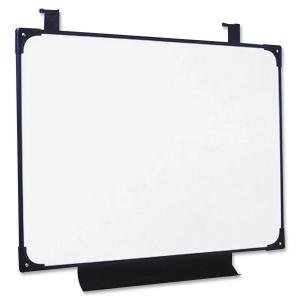 AbilityOne 7520014545704 SKILCRAFT Large Dry Erase Markerboard - 38.5" (3.2 ft) Width x 29" (2.4 ft) Height - White Melamine Surface - Black Frame - 1 Each