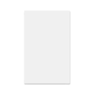 AbilityOne 7530002398479 SKILCRAFT Writing Pad - 100 Sheets - Plain - Glue - 16 lb Basis Weight - 5" x 8" - White Paper - 1Dozen