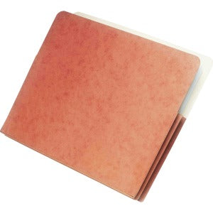 AbilityOne 7530002852913 SKILCRAFT Accordion Expanding File Jacket - 1 3/4" Folder Capacity - Letter - 8 1/2" x 11" Sheet Size - Red - 1 / Each