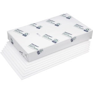 AbilityOne 7530010855225 SKILCRAFT Two-Sided Printing Xerographic Paper - Ledger/Tabloid - 11" x 17" - 20 lb Basis Weight - 50% Recycled Content - 5 Ream - White